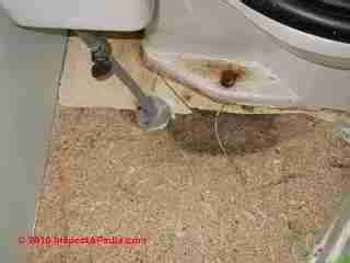 toilet seal leak detection